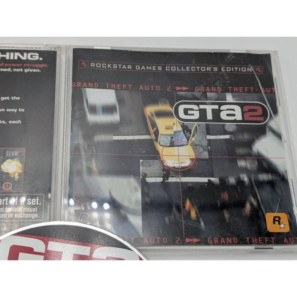 Grand Theft Auto 2 (PC, 1999) Complete With Manual CD Rom Windows